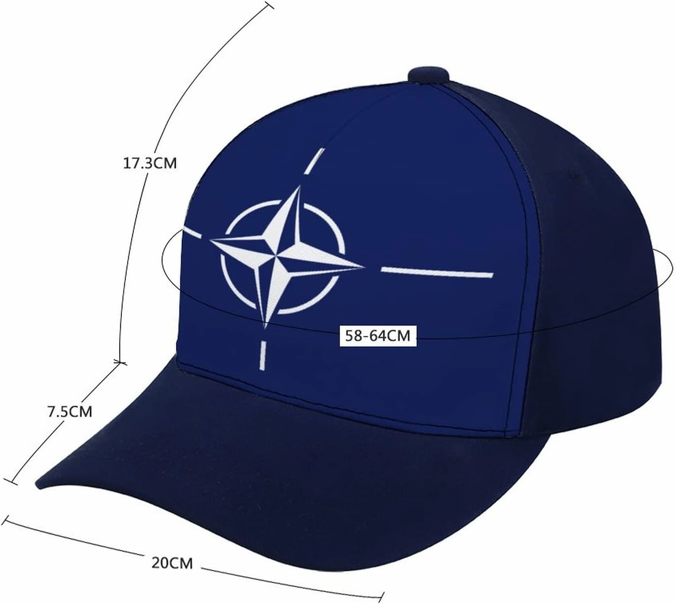 Panama Flag Baseball Cap Adjustable Size Couple Hat for Sports Workouts and Outdoor Fishing