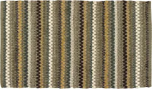 Park Designs 647-25 Mineral Stripe Rag Rug, 24" x 38"