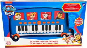 Paw Patrol Bus Electronic Keyboard - Learn to Play Piano Music Education for Kids and Preschoolers Ages 3 
