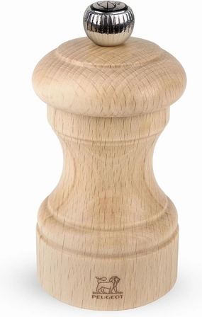 Peugeot - Bistro Manual Pepper Mill - Classic Adjustable Grinder - Beechwood, Natural