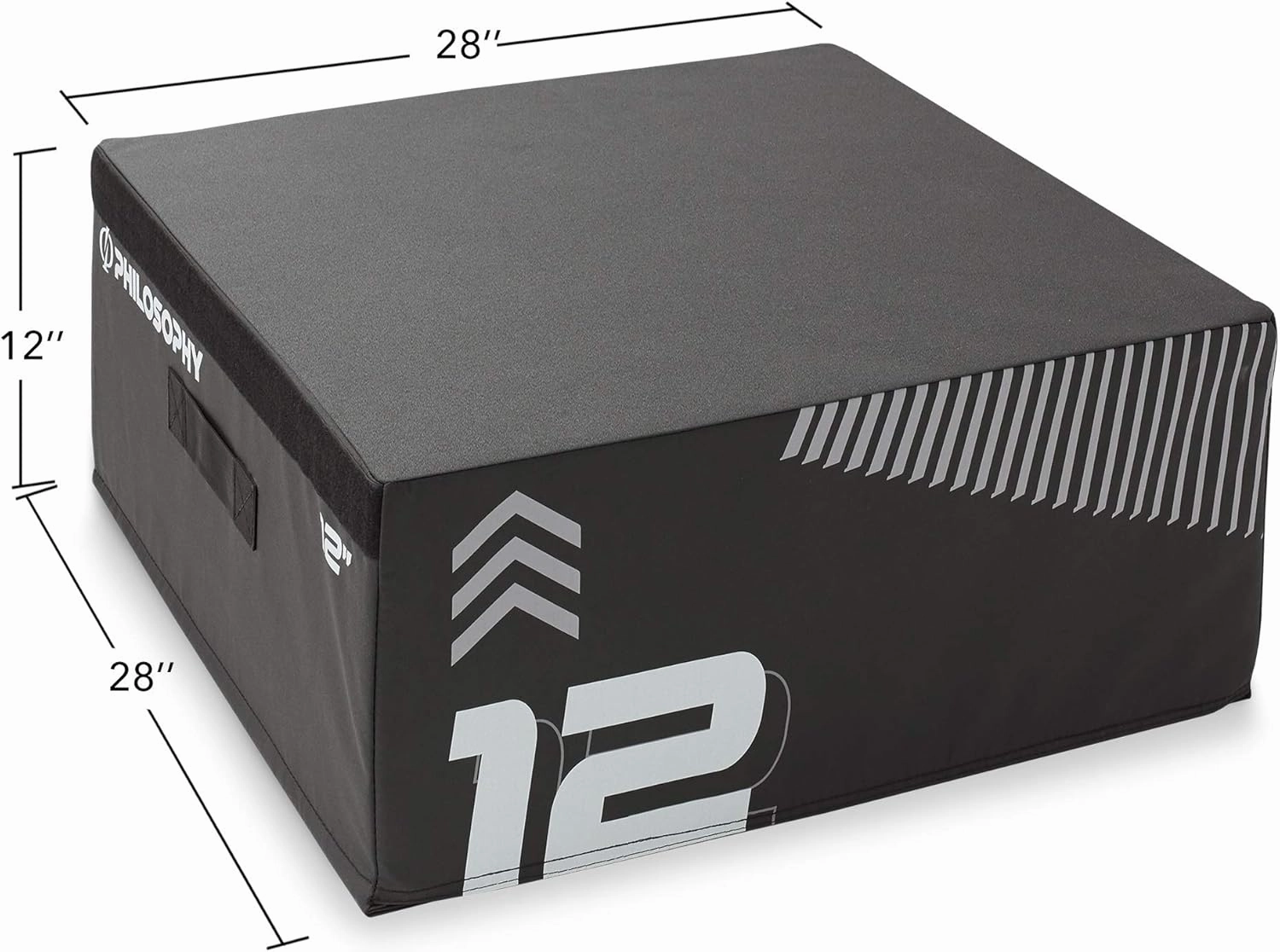 Philosophy Gym Soft Foam Plyometric Box - Jumping Plyo Box for Training and Conditioning