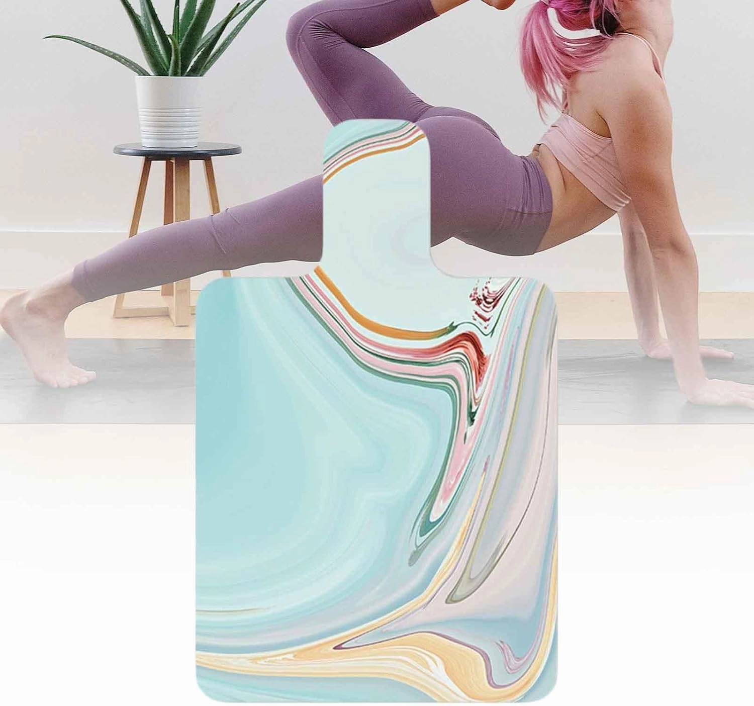 Pilates Reformer Cover Pilates Reformer Mat Towel Anti Slip Cushion Gym Exercise Mat Pilate Training Mat 24inx39in