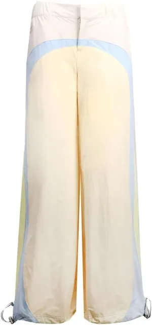 PUMA Womens X Collina Strada Parachute Pants - Yellow - Size M