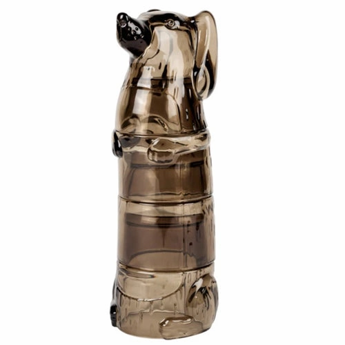 Puppy Stacking Glasses - Brown