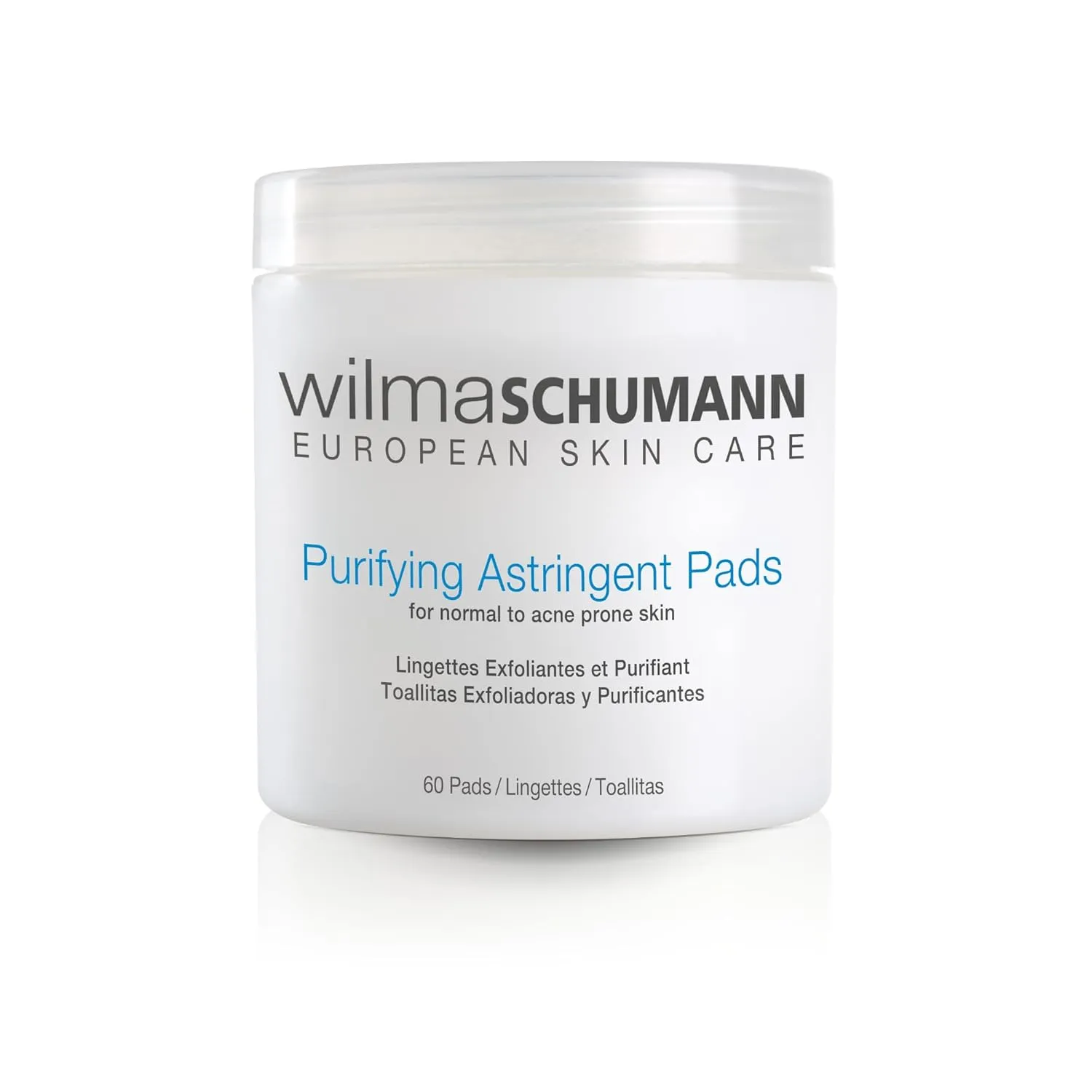 Purifying Astringent Pads for Face, Skin Exfoliating Pads with Salicylic Acid, Pack of 60