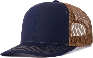 Quanhaigou Trucker Hat - Mesh Snap Back - Unisex Adjustable Baseball Cap - Outdoor Hats for Men Women