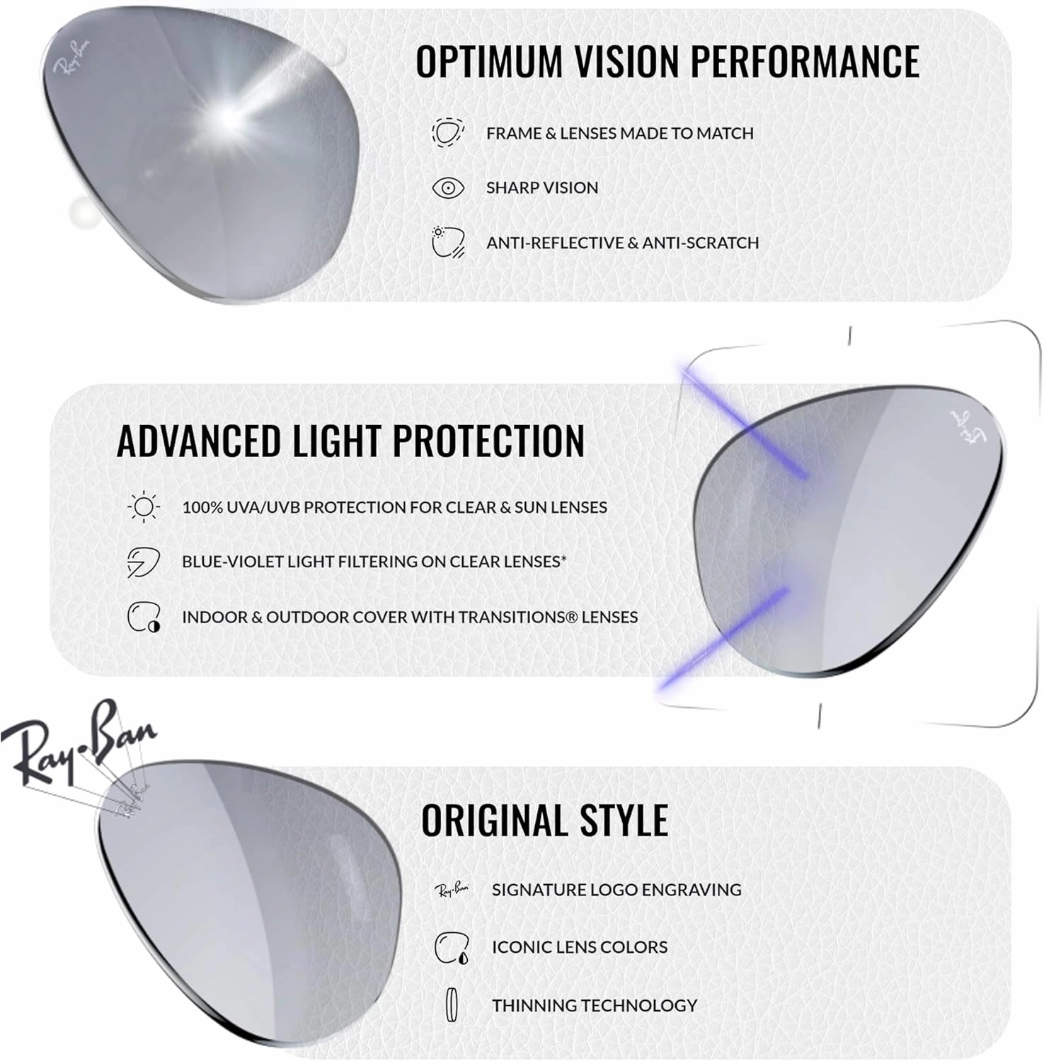 Ray-Ban RB4264 CHROMANCE Square Shape Sunglasses With Eyewear Kit Bundle - Adjustable Nose Pads - Square Sunglasses