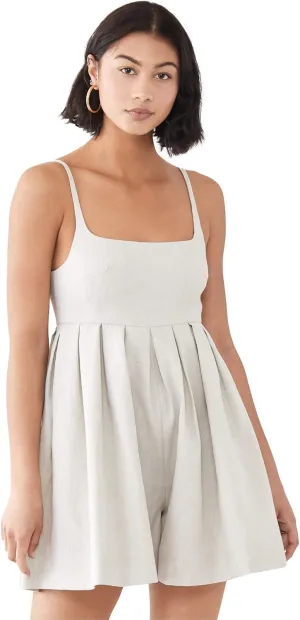 Rebecca Taylor womens Linen Jmpsuit