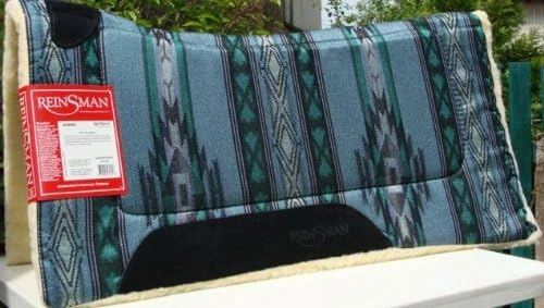 Reinsman Circle Y Saddle Pads, Square Contour Pad - Fleece; (24569)