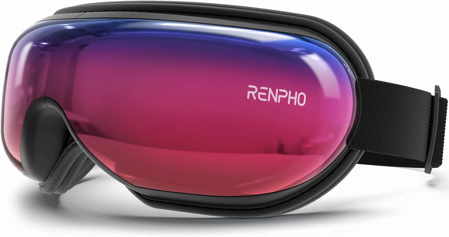 RENPHO Father's Day Gifts Eyeris 1 Eye Massager with Heat, Sleep Mask with Bluetooth Music, Face Massager, Eye Care Device, Reduce Eye Strain Birthday Gifts for Women Men Her Him