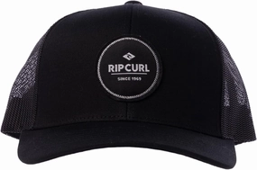 Rip Curl Curve Peak, Structured Trucker Hat, Mesh Snapback Baseball Cap for Men, Adjustable
