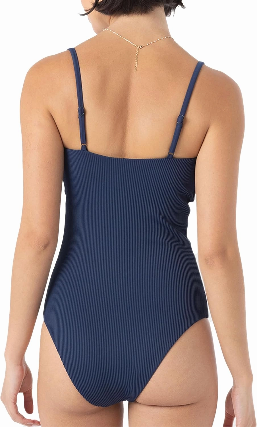 Roxy Women's One Piece Swimsuit – Bandeau Bathing Suit, Tummy Control, Removable Cups, Quick-Dry Fabric