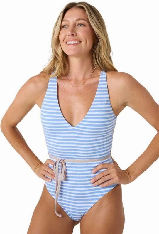 Roxy Women's One Piece Swimsuit – Slimming Tummy Control Bathing Suit, Removable Cups, Quick-Dry Fabric