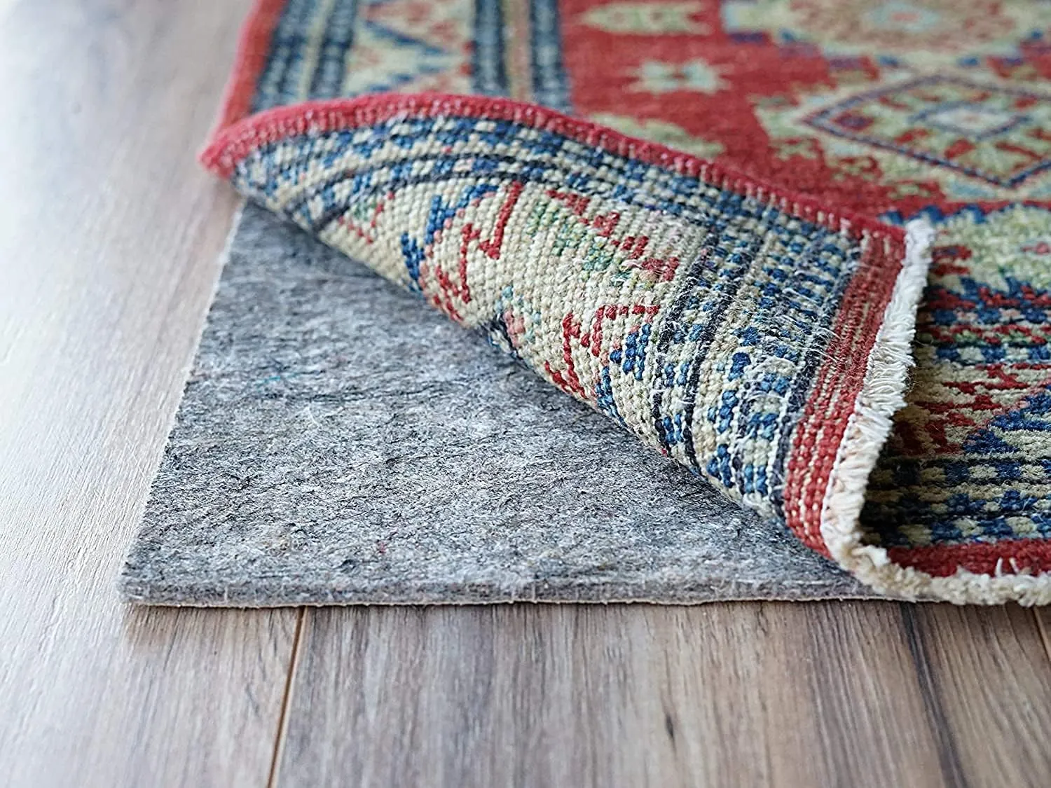 RUGPADUSA - Dual Surface - 8'x10' - 1/4" Thick - Felt   Rubber - Non-Slip Backing Rug Pad - Safe for All Floors