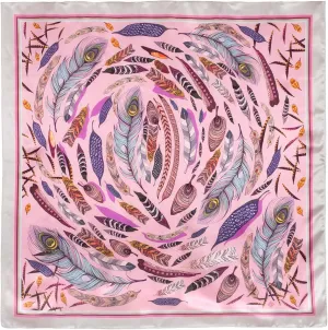 Russian Shawl Natural 100% Silk Scarf Wrap 35x35 inches 89x89 cm Pavloposad Shawls for Women Fashion Scarves Pavlovoposadskiy Platok Pavloposadsky Shawl 10077-3