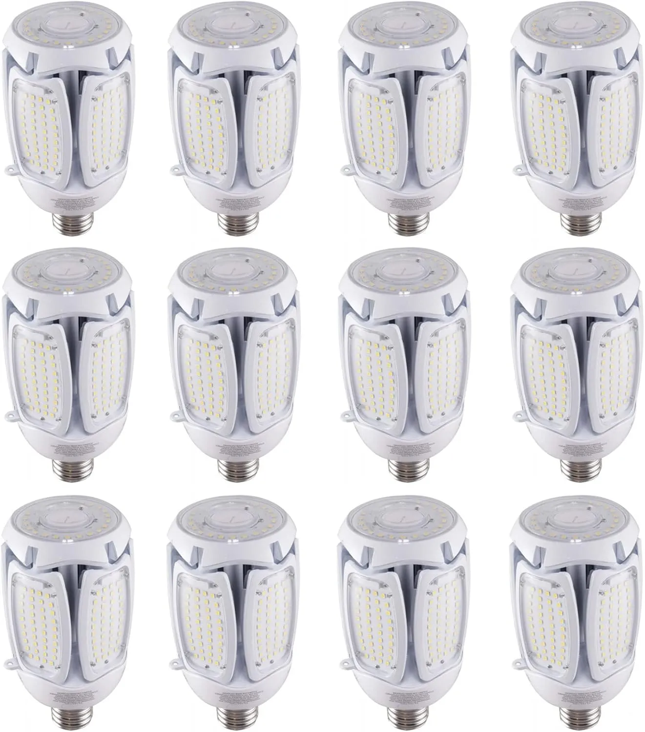 Satco S39752 60 Watt LED HID Replacement; 5000K; Mogul Extended Base; Adjustable Beam Angle; Type B Ballast Bypass; 100-277 Volt; Pack of 12