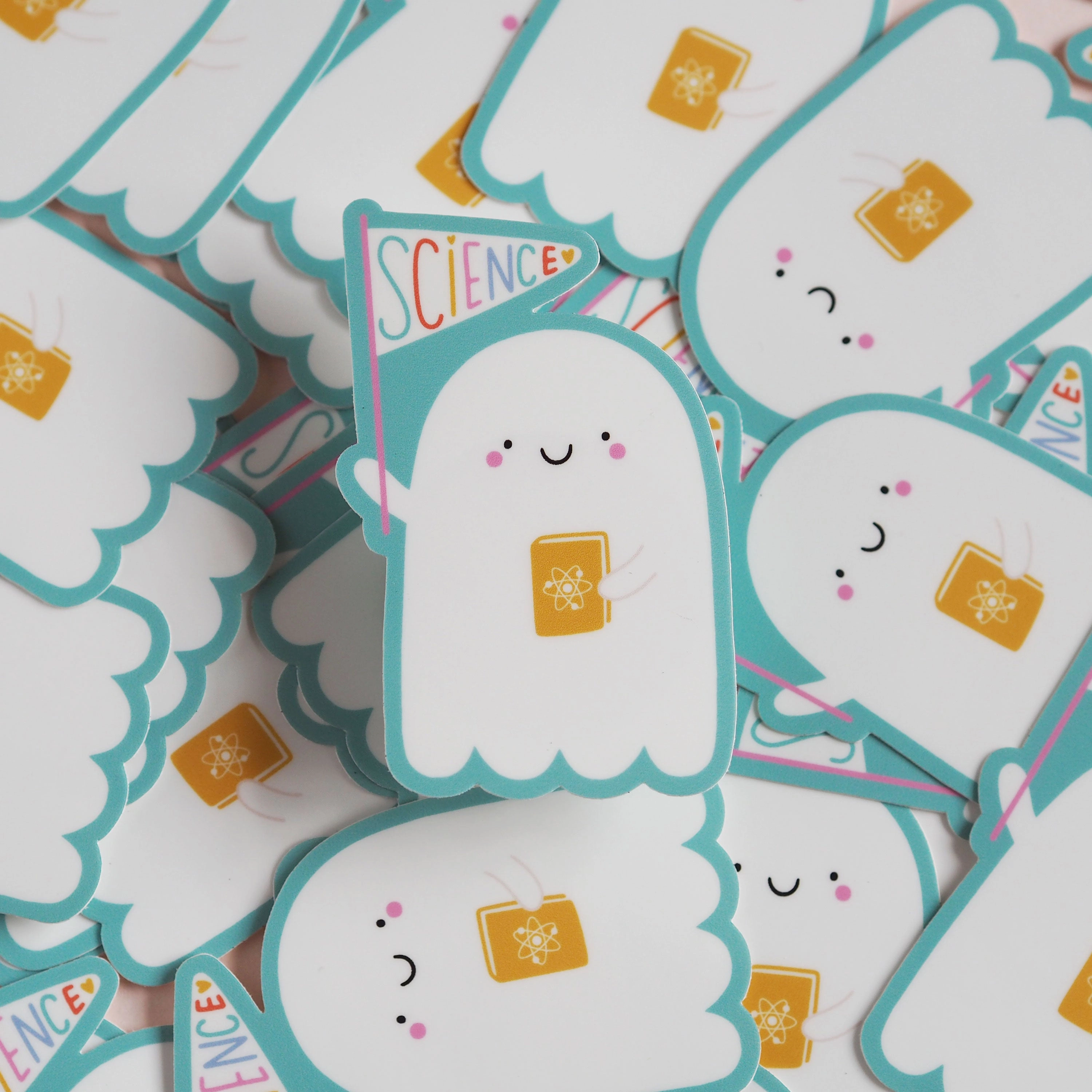 Science Ghost Sticker