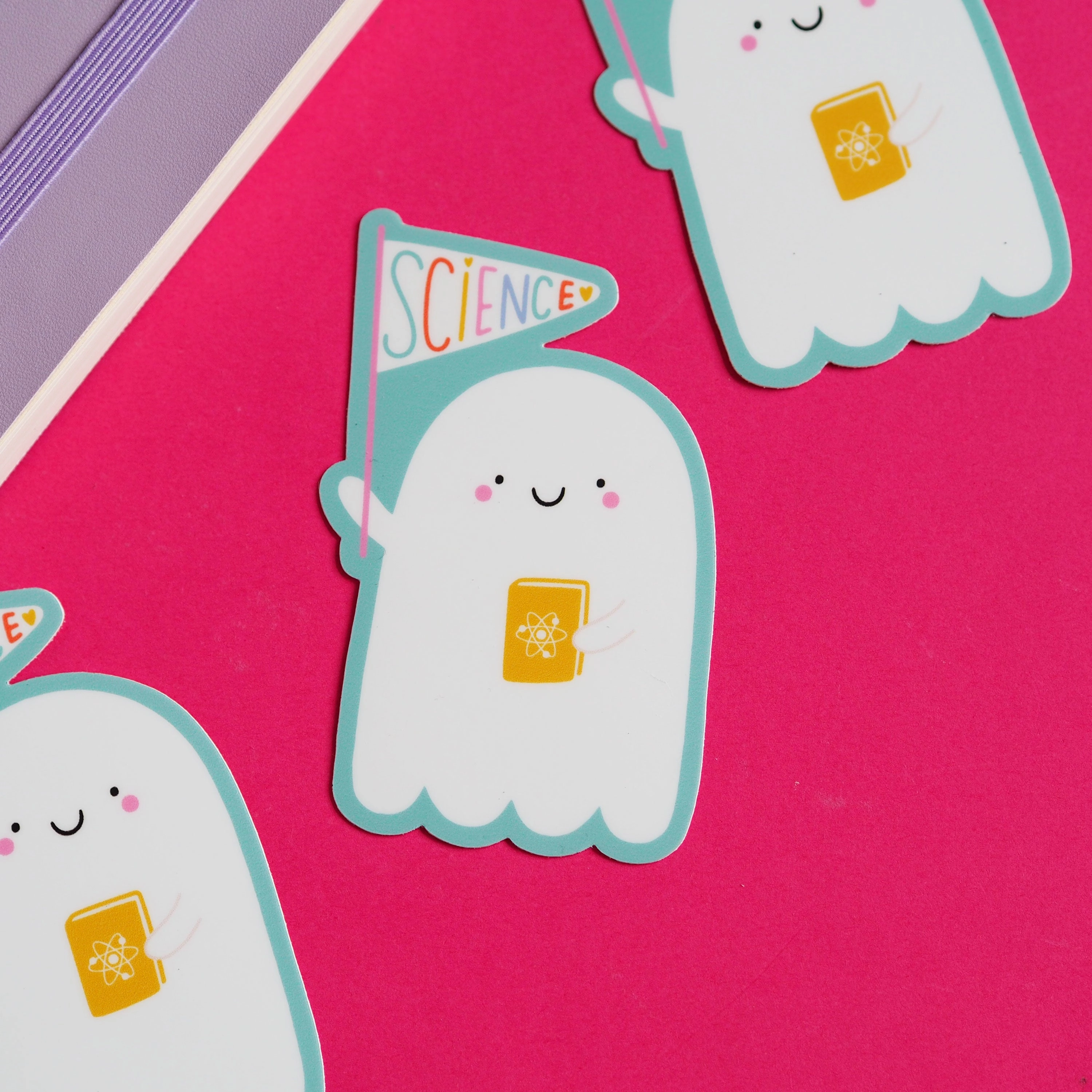 Science Ghost Sticker