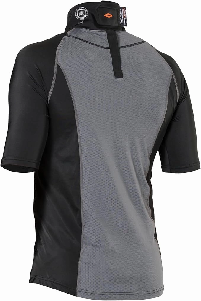 Shock Doctor Youth Boys Compression Shirt with Neckguard for Hockey. Long Sleeves with Integrated Neck Guard. for Youth Boys