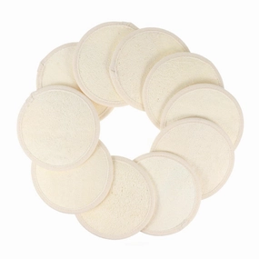Shower Washcloth for Exfoliating 12.5cm Diameter Body Soft and Sturdy Pad