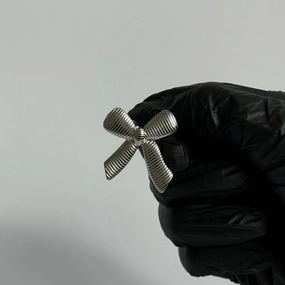 Silver Bow Ring