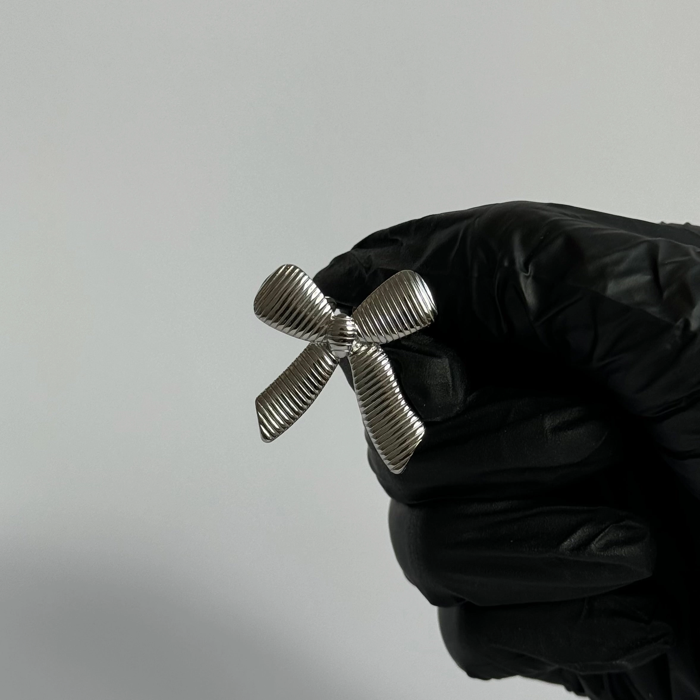 Silver Bow Ring