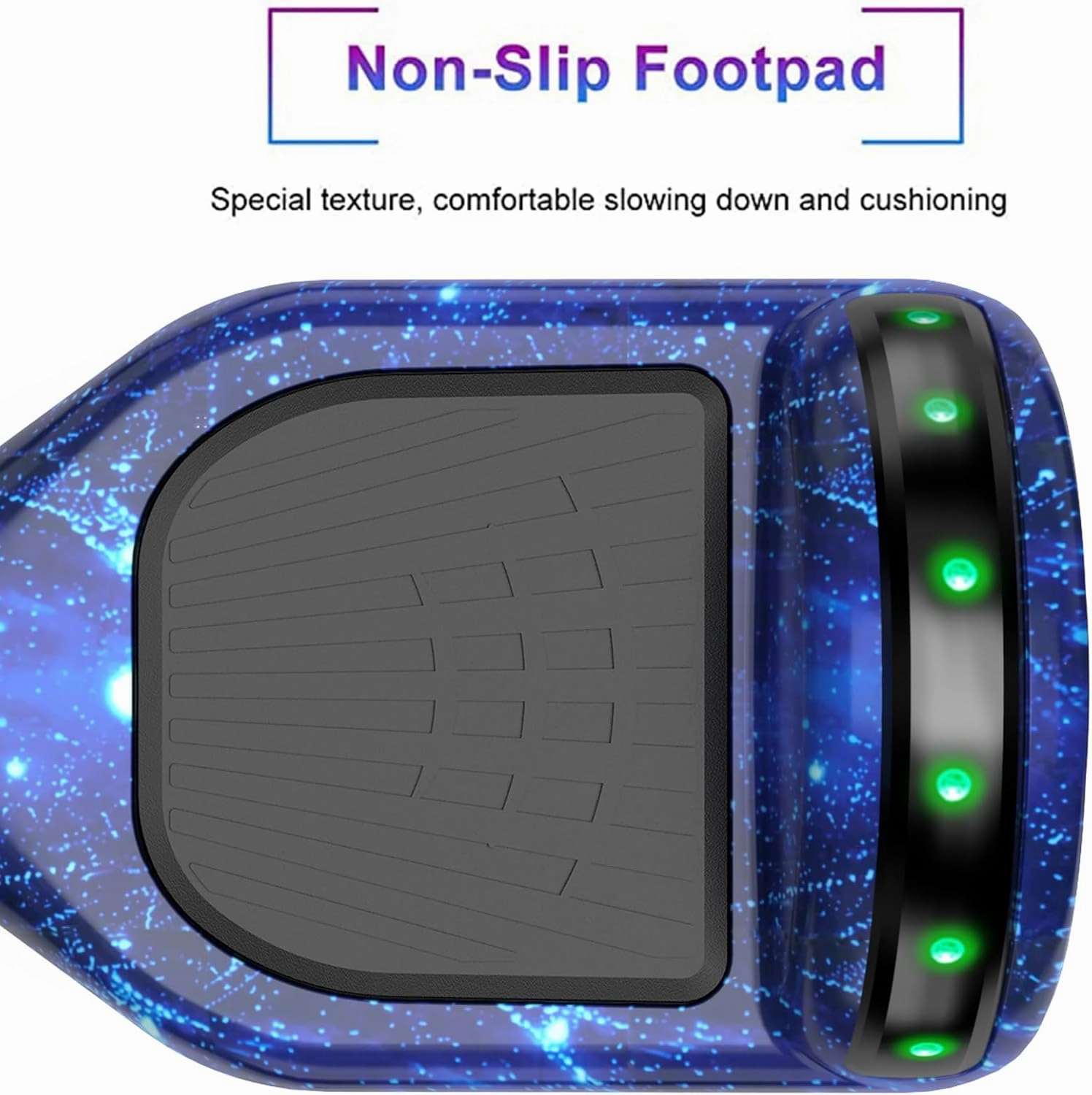 SISIGAD Hoverboard for Kids Ages 6-12, with Built-in Bluetooth Speaker and 6.5" Colorful Lights Wheels, Safety Certified Self Balancing Scooter Gift for Kids