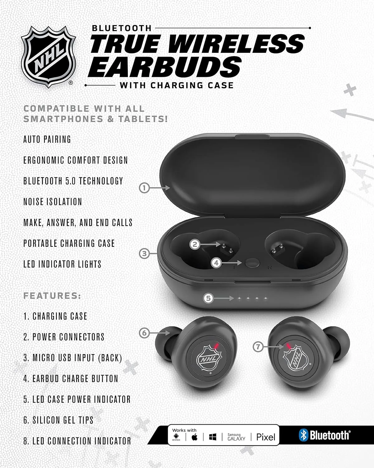 SOAR NHL Unisex True Wireless Earbuds