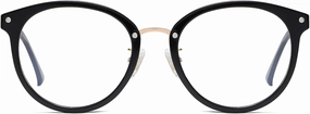 SOJOS Retro Round TR90 Blue Light Reading Glasses Womens Mens Readers Computer Glasses Eyewear Frame SJ9001