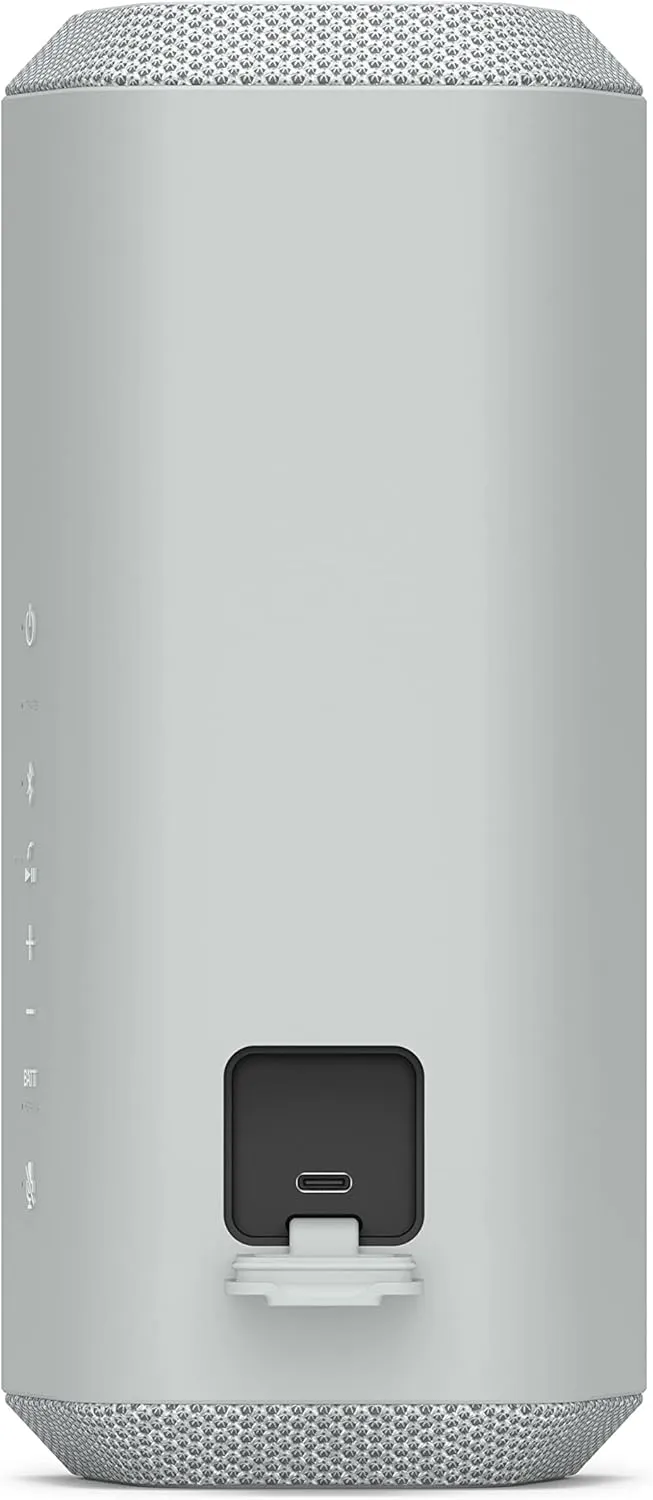 Sony SRS-XE300 X-Series Wireless Portable-Bluetooth-Speaker, IP67 Waterproof, Dustproof and Shockproof with 24 Hour Battery, Light Gray
