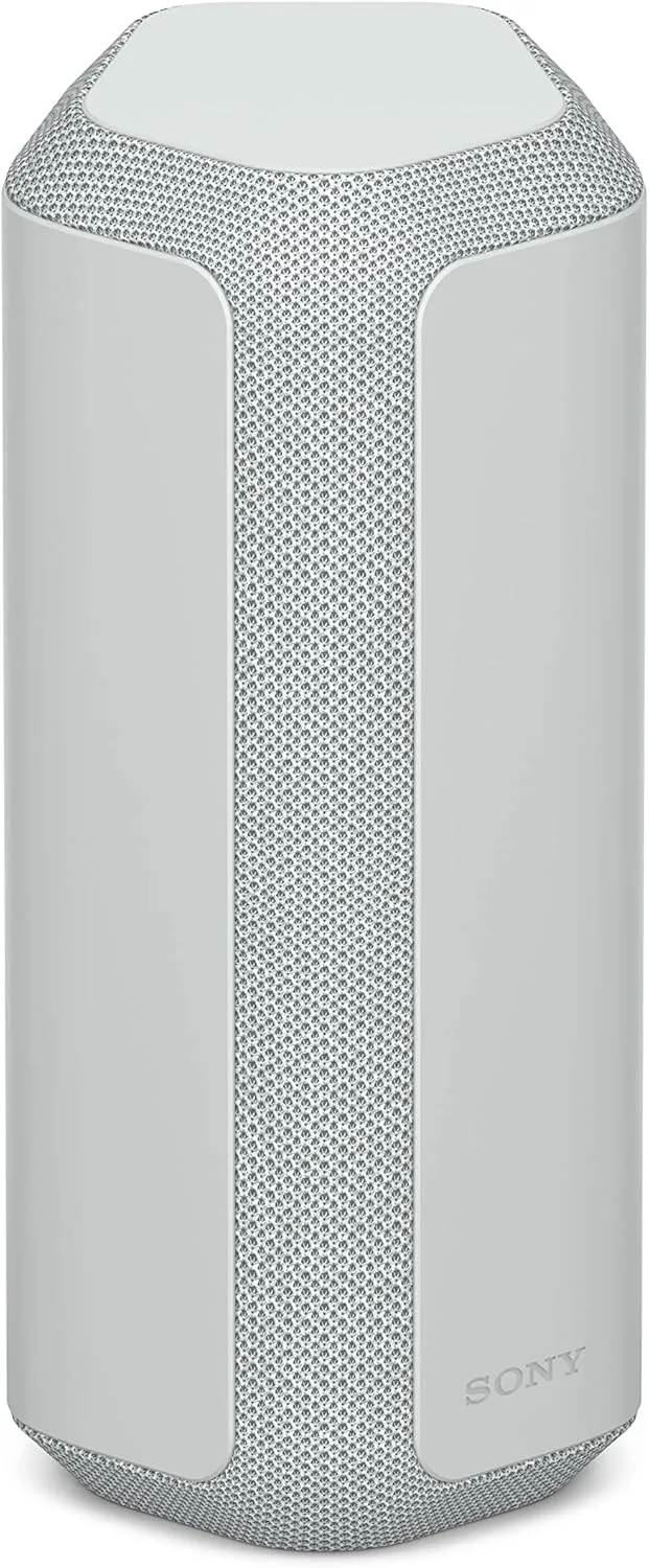 Sony SRS-XE300 X-Series Wireless Portable-Bluetooth-Speaker, IP67 Waterproof, Dustproof and Shockproof with 24 Hour Battery, Light Gray