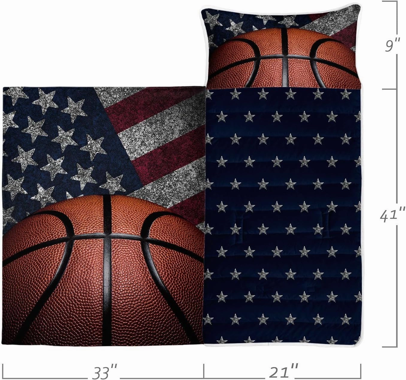 Space Nap Mat - Space Ship Galaxy Sleeping Bag with Removable Pillow - Daycare and Sleepovers Preschool Kindergarten Bedding Set for Kids Toddler Boys Girls