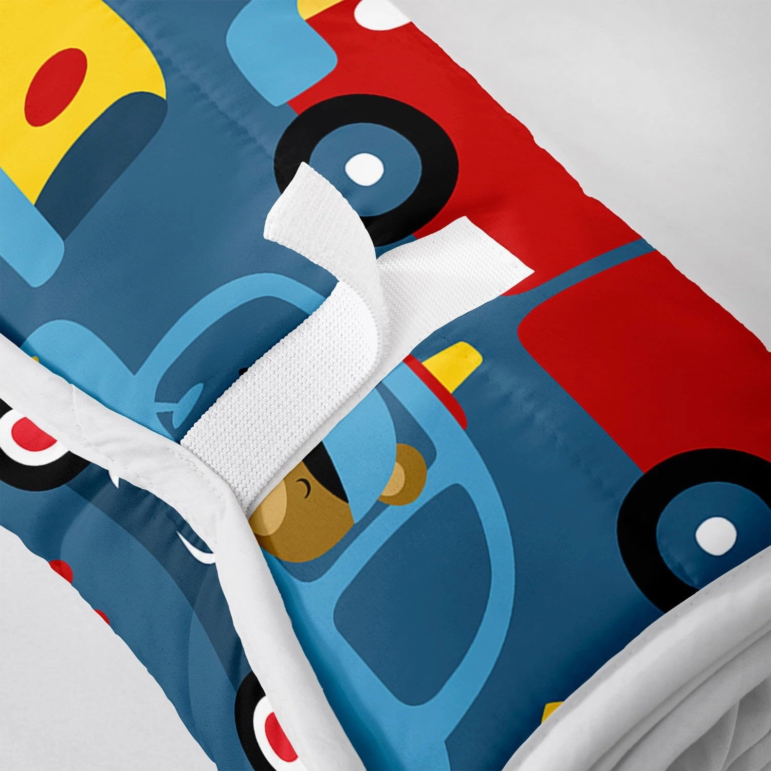 Space Nap Mat - Space Ship Galaxy Sleeping Bag with Removable Pillow - Daycare and Sleepovers Preschool Kindergarten Bedding Set for Kids Toddler Boys Girls