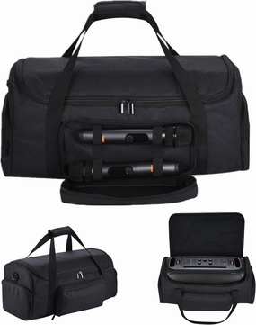 Speaker Case Tote Bag Compatible with JBL PartyBox On The Go Powerful Portable Bluetooth Party Speaker & Accessories, Soft Padded Protective Carrying Case