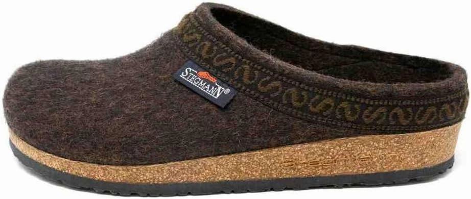 Stegmann Women's 'Original 108' Wool Clog with Cork Sole - Medium Width