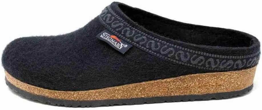 Stegmann Women's 'Original 108' Wool Clog with Cork Sole - Medium Width