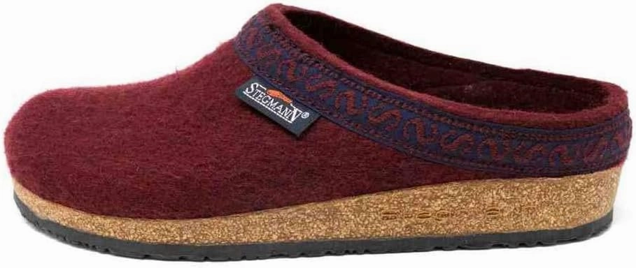Stegmann Women's 'Original 108' Wool Clog with Cork Sole - Medium Width