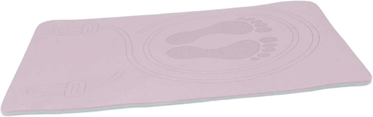 SUPVOX Indoor Jump Rope Mat Thick Tpe Shock Absorbing Exercise Mat for Home Gym Workouts Non Slip Design for Floor Protection Joint Comfort for Skipping Routines
