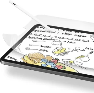 SwitchEasy Like Paper iPad Pro Screen Protector 11" (2018-2021)/ iPad Air 10.9", Designed for Writing & Drawing, Anti-Glare Blue Light Filter, Compatible with Apple Pencil - Like Paper Note (Not Compatible for 2024 iPad Air & Pro)