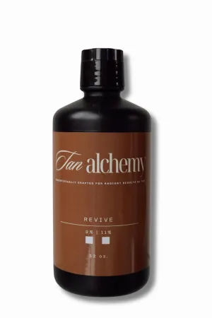 Tan Alchemy, Revive Anti-Aging 11% DHA Sunless Airbrush Spray Tanning Solution 64oz (liquid for spray tan equipment)