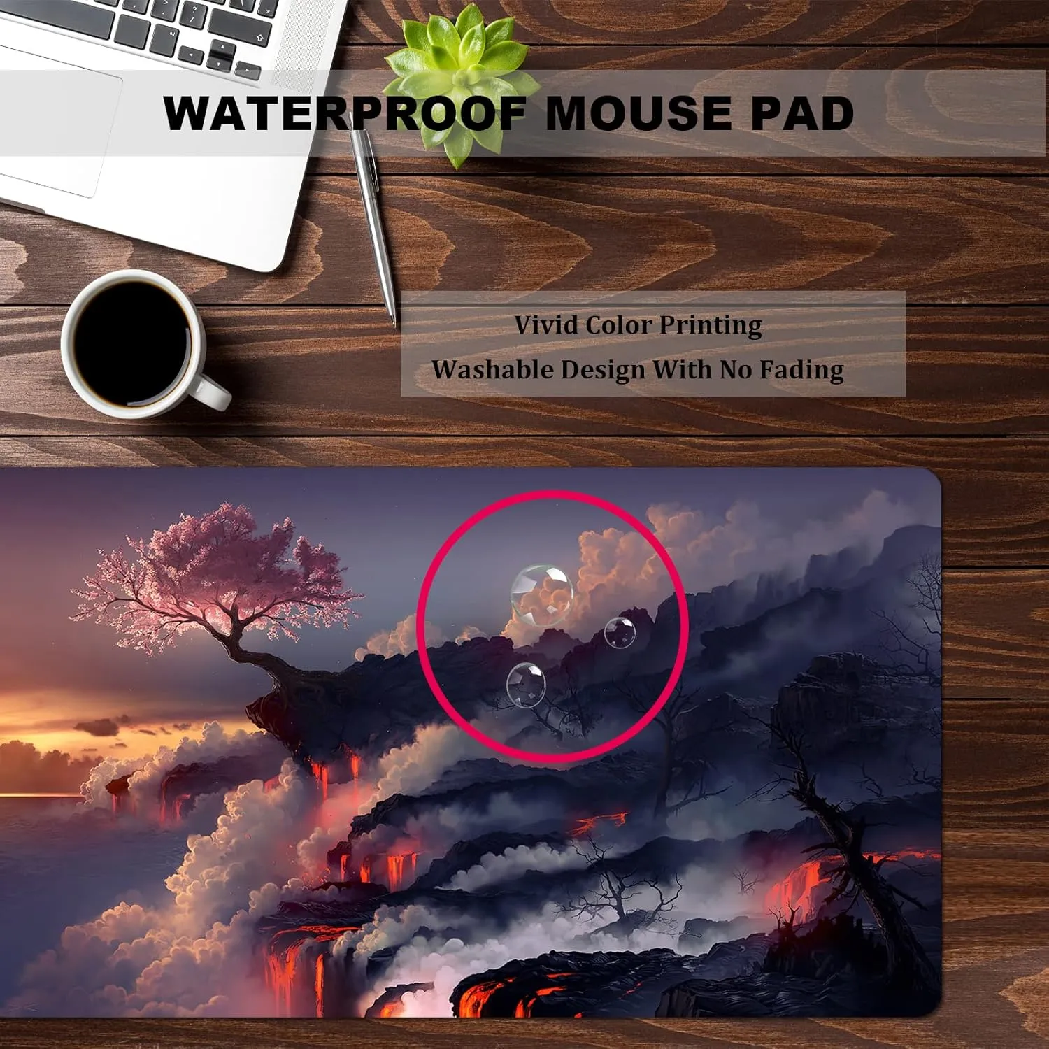 TCG playmat Table Mats Size 70X40 cm Mousepad Compatible for MTG RPG CCG Trading Card Game Play mats Original Play Mat Art Designs & Accessories (2)