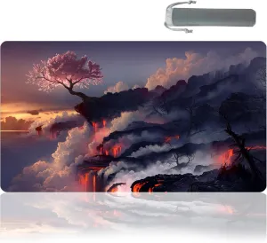 TCG playmat Table Mats Size 70X40 cm Mousepad Compatible for MTG RPG CCG Trading Card Game Play mats Original Play Mat Art Designs & Accessories (2)