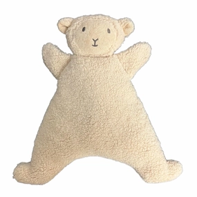 The Original Corn Bag Critter - Microwavable Heating Pad for pain relief from Arthritis, Headaches, Menstrual Cramps, Muscle Aches, Anxiety or Just Warming Up! (Lamb)