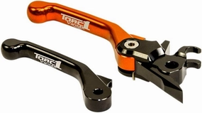 TORC1 Racing Vengeance V2 Flex Front Brake Lever Black/Orange for KTM 250 XCF-W 2007-2013