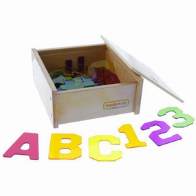Translucent Numbers & Alphabet 38 Pcs