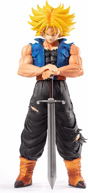 Trunks Figure， Trunks Action Figure DBZ Super Saiyan Birthday Gifts 10 Inch