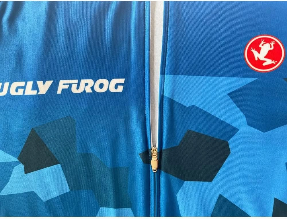 UGLY FROG Men's Cycling Jersey Sleeveless Mountain Bike Shirt MTB Top Zipper Pockets Reflective Bicycle Vest HUS19DJ16