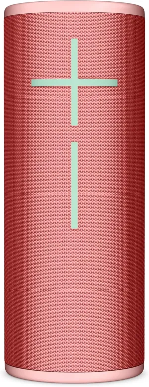 Ultimate Ears MEGABOOM 4 Portable Waterproof Bluetooth Speaker, 360-Degree Sound, Thundering Bass, 147ft Range, 20-Hour Battery, Floating Speaker - Red