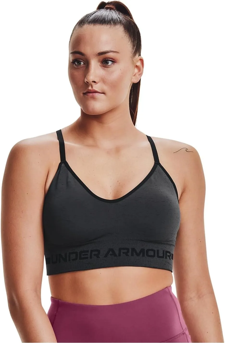 Under Armour Women's Seamless Low Impact Long Sports Bra