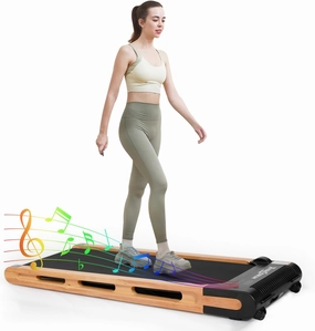 Under Desk Treadmill, Portable Walking Pad for Home/Office, Walking Jogging Machine with Remote Control and LED Display, 265lbs Max Weight